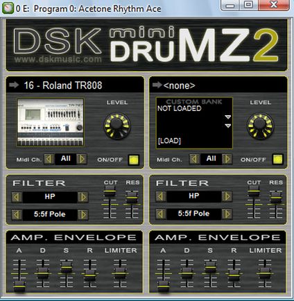 DSK Minidrumz 2 VST Drumcomputer Plugin