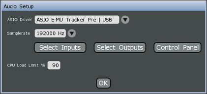 Mulab freeware audioseqenzer audio configuration