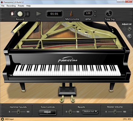 Pianissimo Virtual Steinway Grandpiano