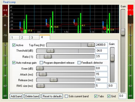 ReaPlugs ReaXComp Freeware Audio Kompressor