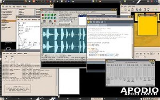 APODIO Linux OS + Audio Produktion Komplett Paket