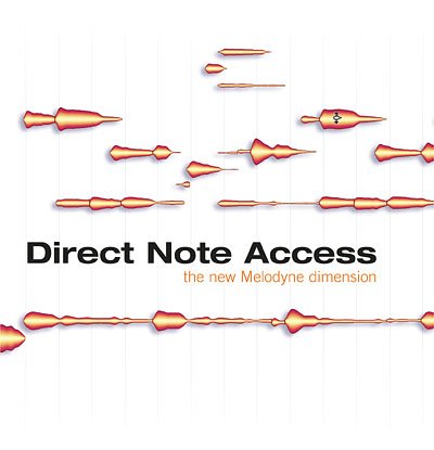 Celemony Melodyne editor mit Direct Note Access (DNA) Technologie