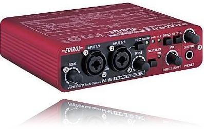 EDIROL FA 66 Firewire Audio Interface