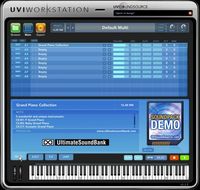 UVI Workstation 1.1.3 gratis Sampleplayer mit reichlich Samples incl. einem gutem Konzertflügel!
