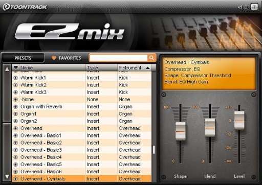 Toontrack EZ-Mix