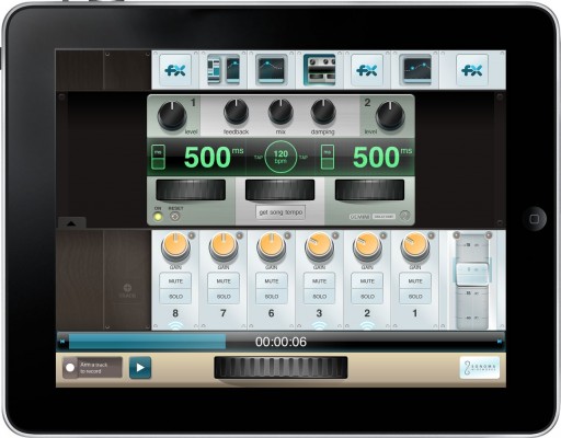 studiotrack multitrack recorder für das apple iPad
