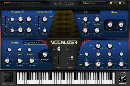 SoniVox Vocalizer Vocal Synthesizer