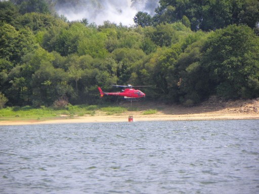 Helikopter aufgenommen mit der KODAK Easyshare Z980