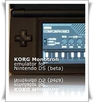 Der Korg Monotron gratis für die Nintendo DS