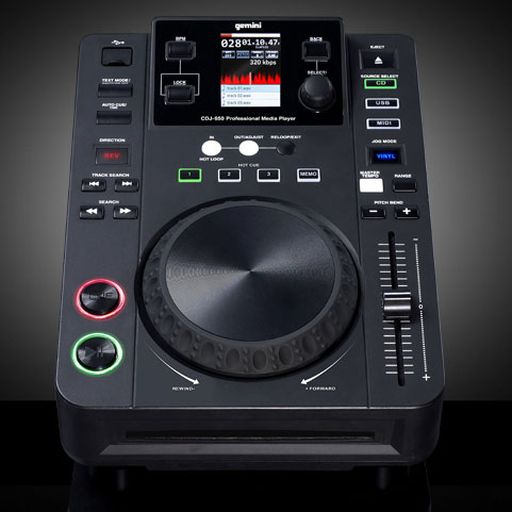 DJ Mediaplayer Gemini CDJ 650  