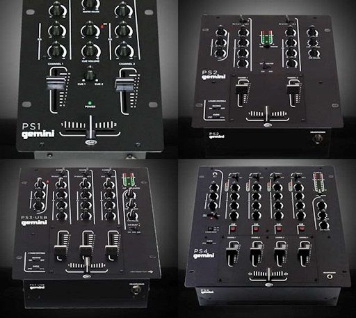 Gemini PS DJ Mixer Serie - Namm2012