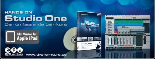 DVD-Kurs Hands on Studio One
