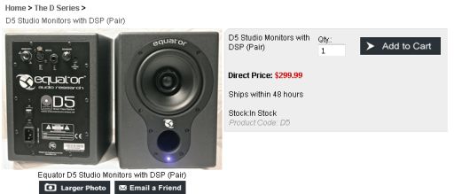 quator audio D5 -price US