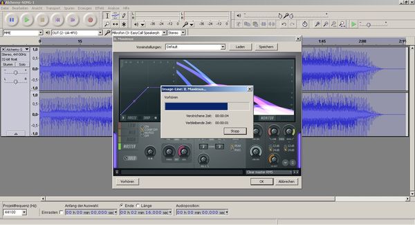 Audacity free Audio Editor