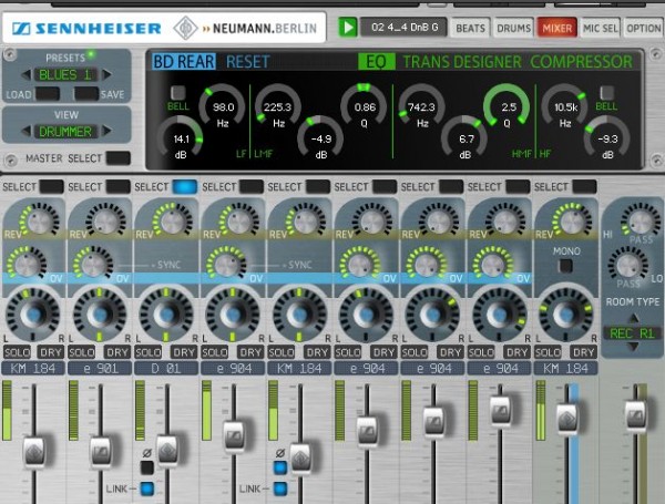 Sennheiser-DrumMicA-Mixer
