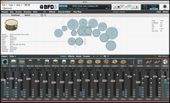 BFD3 Groove Browser