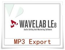 Mp3 Export mit Steinberg Wavelab 8 LE so gehts.