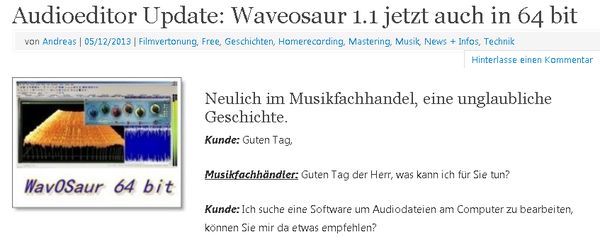 WaveOSaur-gratis