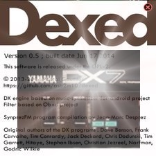 Für die Freunde des DX7 etwas ganz feines, Dexed von Pascal Gauthier