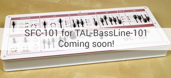 Sound Force SFC-101 für TAL BassLine-101