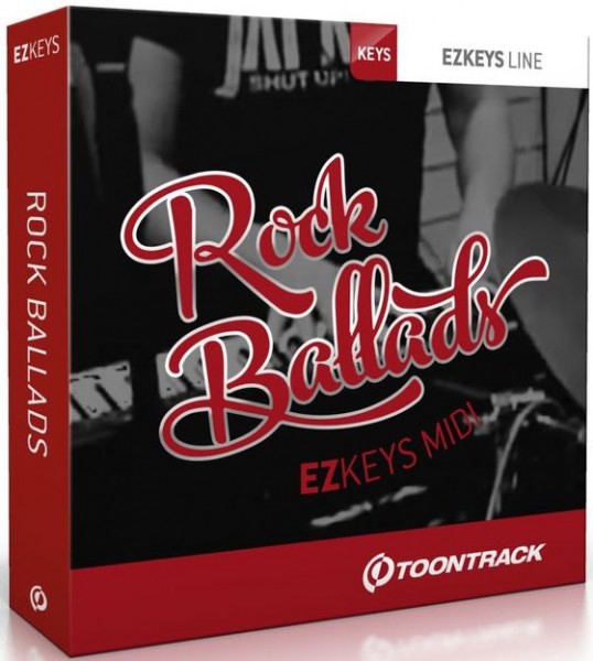 TOONTRACK Rock Ballads EZKEYS MIDI