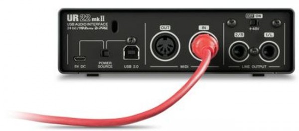 Steinberg-UR22mkII Audio Interface Rückseite