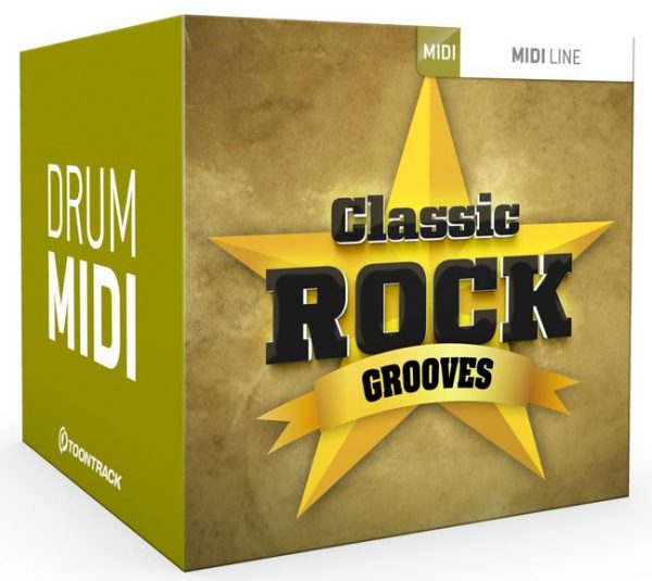 TOONTRACK Classic Rock Grooves MIDI