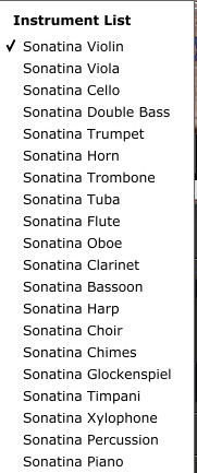 sonatina-orchestra-instrumente