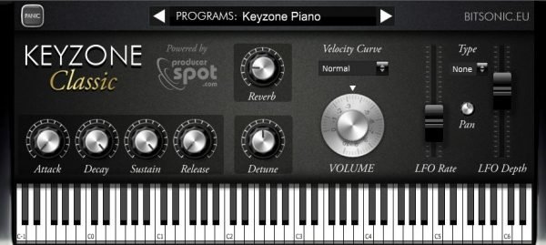 BitSonic KeyZone-Classics gratis piano Plugin