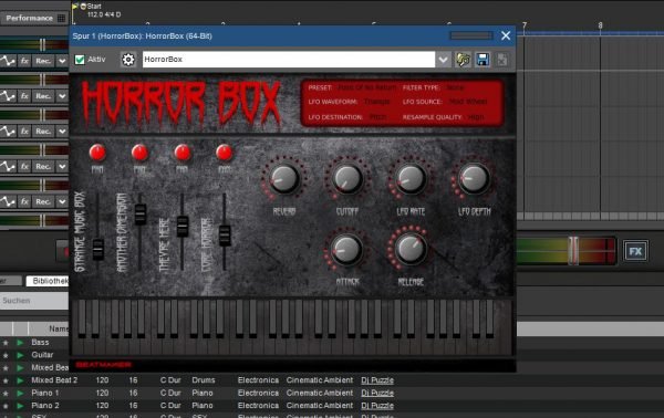 BeatMaker-HorrorBox-Mixcraft