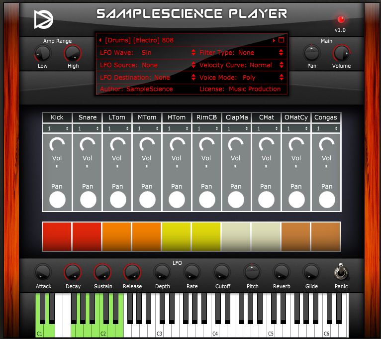 SampleScience-Player gratis Rompler