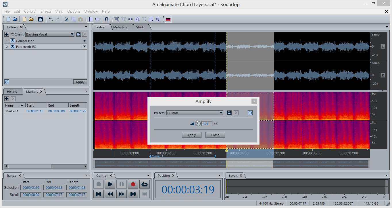 Soundop Audio  Editor  BuenasIdeas