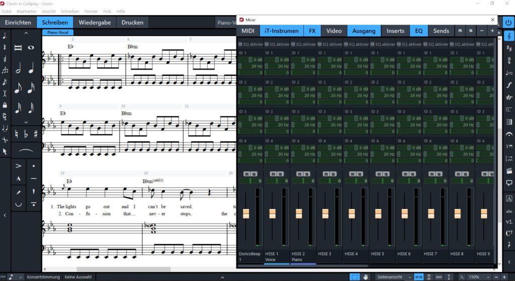  DORICO 3 SE professionelle Musiknotationssoftware kostenlos , Screenshot