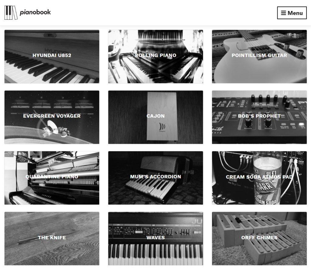 Website Pianobook