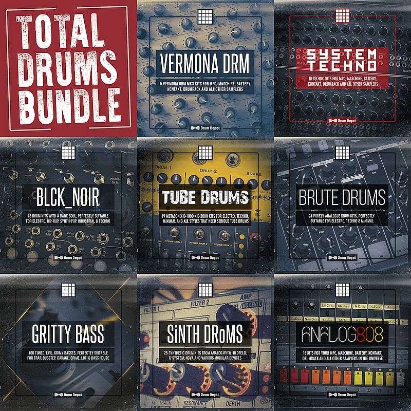 Drum Depot - Total Drums Bundle
