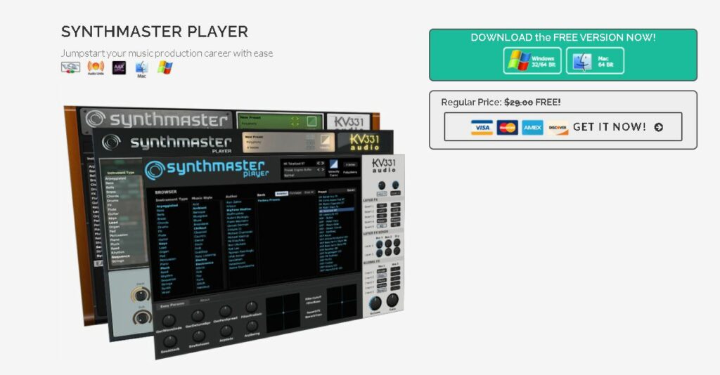 KV331 Synthmaster Player