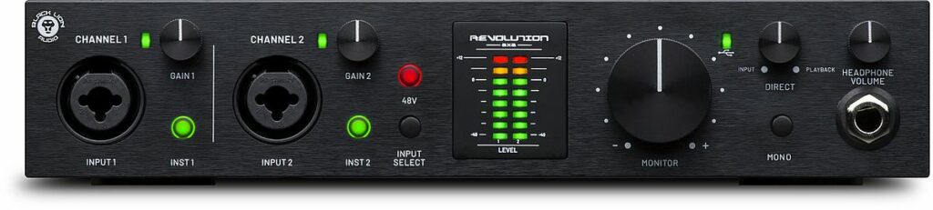 USB-C-Audio Interface Black Lion Revolution 2x2