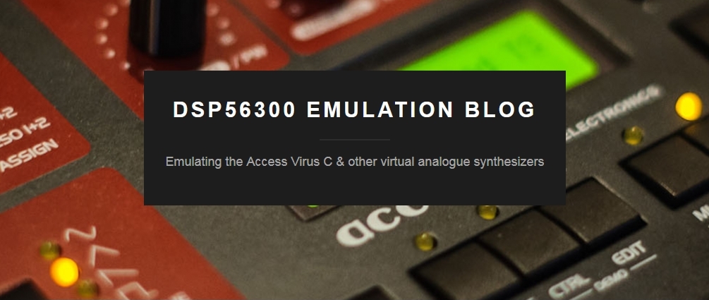 DSP56300 Emulation Blog