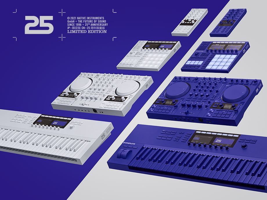Native Instruments 25th Anniversary HARDWARE Collection