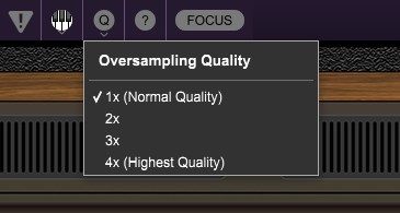 CHERRY AUDIO GX-80 - Oversampling Quality