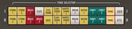 CHERRY AUDIO GX-80 - Tone Selector