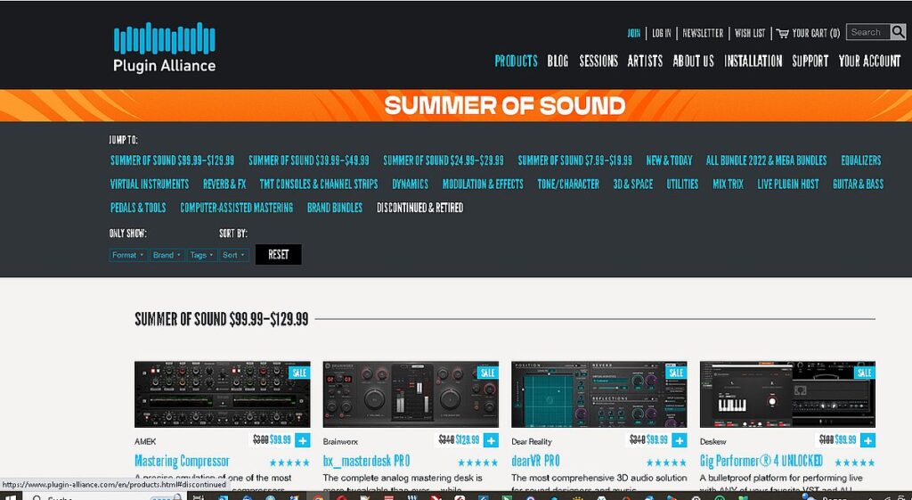 Plugin Alliance Summer of Sound 2023